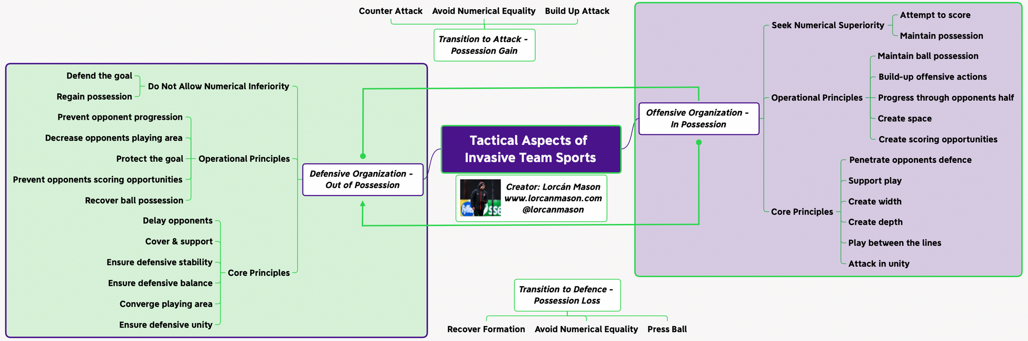 Tactical Planning Framework Series: Tactical Aspects Of Invasive Team Sports